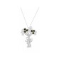 Sterling Silver & Connemara Marble Shamrock Bouquet