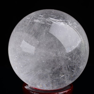Clear Rainbow Quartz Sphere Chakras in the Sky Gazing Crystal Ball