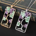 Beautiful Natural amethyst/Aventurine tree of life pendant healing 