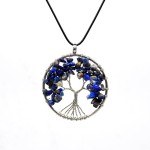 Tree of life pendant:silver wire wrapped tree of life