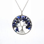 Tree of life pendant:silver wire wrapped tree of life