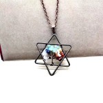Tree of life pendant:silver wire wrapped tree of life