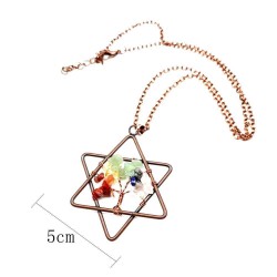 Tree of life pendant:silver wire wrapped tree of life