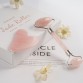 Natural Rose Quartz Facial Roller/Massager